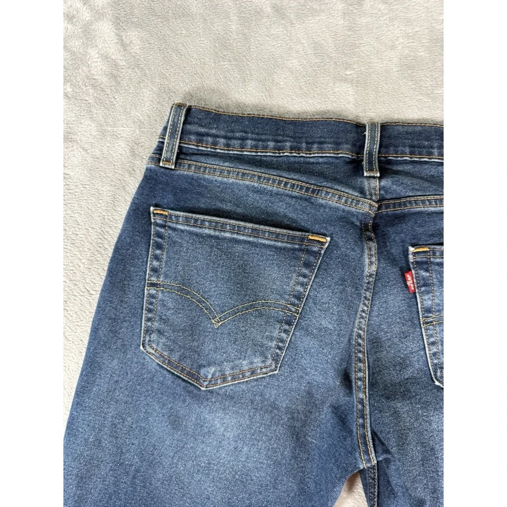 Levis 511 Jeans Mens 30x30 Blue Denim Slim All Seasons Tech